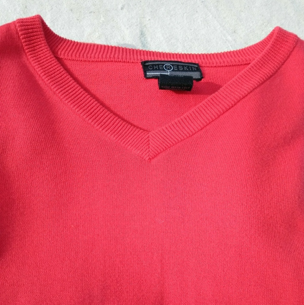 CHERESKIN MEN LONG SLEEVE SWEATER.